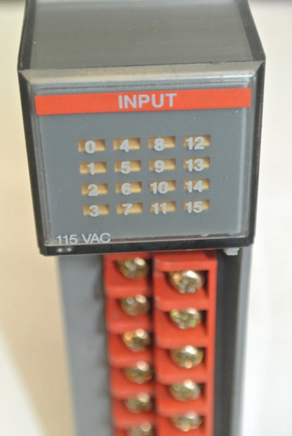 ALLEN-BRADLEY 1746-IA16 Ser. C - INPUT MODULE for SLC500 - 85-132VAC - NO COVER