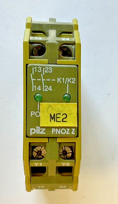 PILZ PNOZ-Z 2S SAFETY RELAY 24VAC/DC 2VA/2W