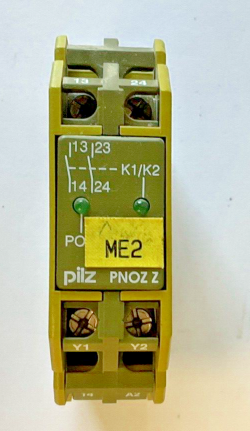 PILZ PNOZ-Z 2S SAFETY RELAY 24VAC/DC 2VA/2W