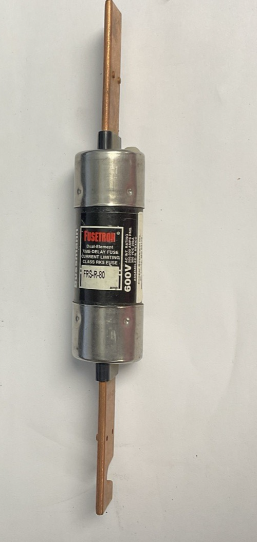 COOPER BUSSMANN FRS-R-80 FUSETRON FUSE 600VAC 300VDC 80A