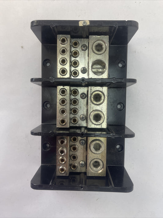 ALLEN BRADLEY 1492-PD3C287 POWER DISTRIBUTION BLOCK SER B 600V 760A