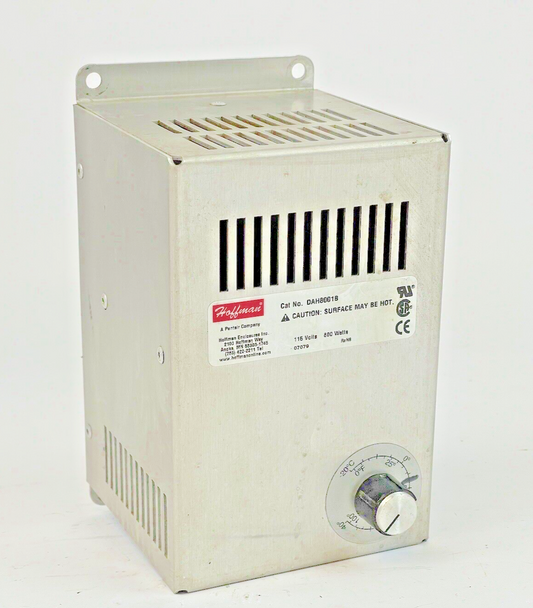 HOFFMAN - DAH8001B - FAN FORCED ENCLOSURE HEATER - 115 V, 800 WATTS, 0° to 100°F