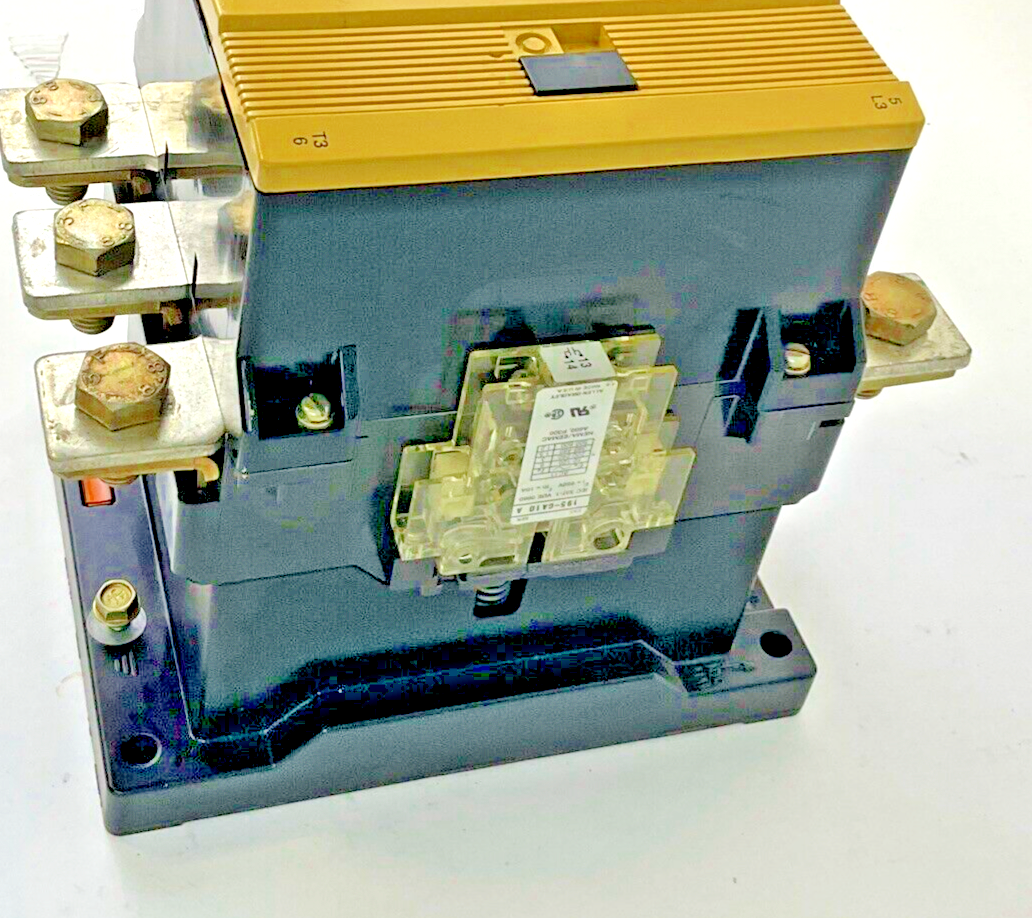 ALLEN BRADLEY 100-B250N*3 CONTACTOR SER.B,AUX CONTACT 195-GA10, COIL GG473