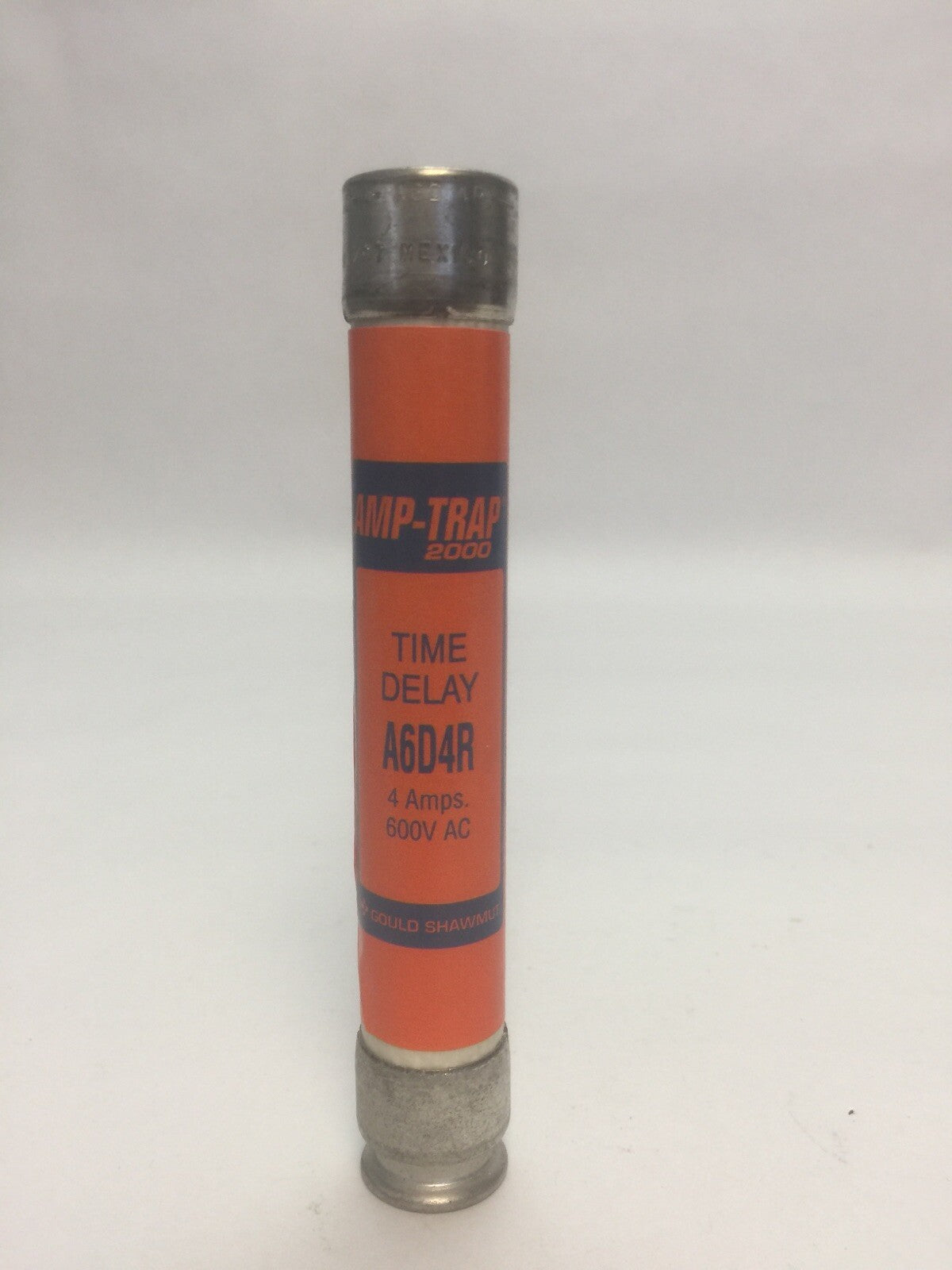 GOULD SHAWMUT AMP-TRAP 2000 A6D4R TIME DELAY FUSE 4A 600VAC CLASS RK1 (LOT OF 5)