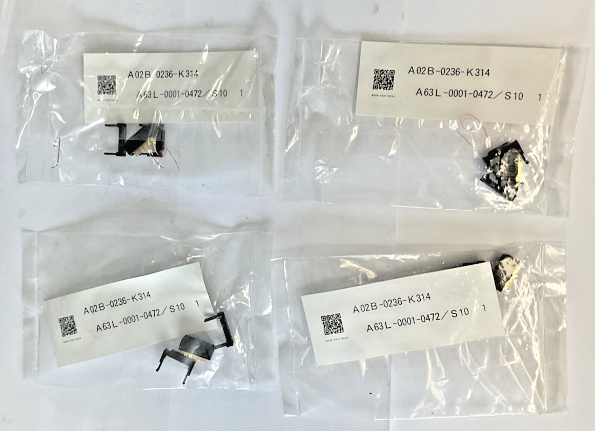 FANUC A02B-0236-K314 CONNECTOR A63L-0001-0472/S10***LOTOF4***