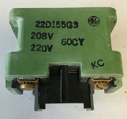 GENERAL ELECTRIC CR22D155G003 COIL RENEWAL 208V 60CY ***LOTOF2***