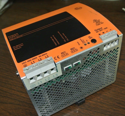 ifm DN2134 - POWER SUPPLY - OUTPUT = 24-28VDC, 20A