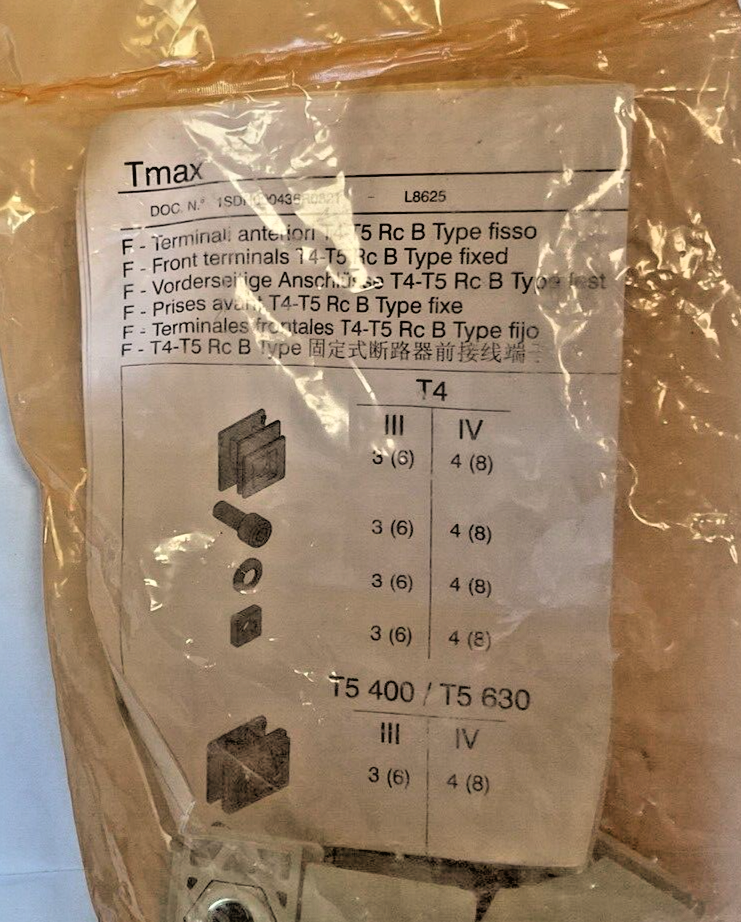 ABB 1SDA055010R1 FRONT TERMINALS
