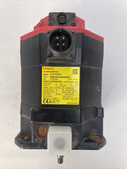 FANUC A06B-0235-B605#S000 AC SERVO MOTOR A860-2010-T341 PULSE CODER