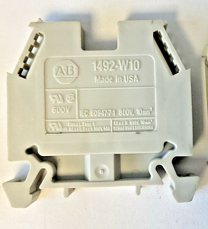 ALLEN BRADLEY 1492-EAJ35 TERMINAL BLOCK(6) 1492-W10 TERMINAL BLOCK(7)