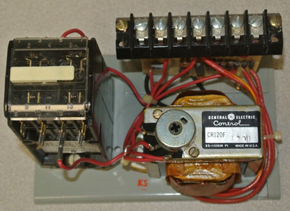 GENERAL ELECTRIC CR120F120B TRANSISTORIZED SENSITIVE RELAY 0-75 OHM NEW SURPLUS