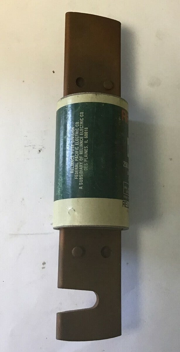 RELIANCE NCLR 250 FUSE 250A CLASS RK1 CURRENT LIMITING 250VAC