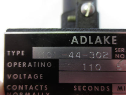 ADAMS & WESTLAKE 1101-44-302 MERCURY CONTACTOR - 110/60 NO 0-30 NEW SURPLUS