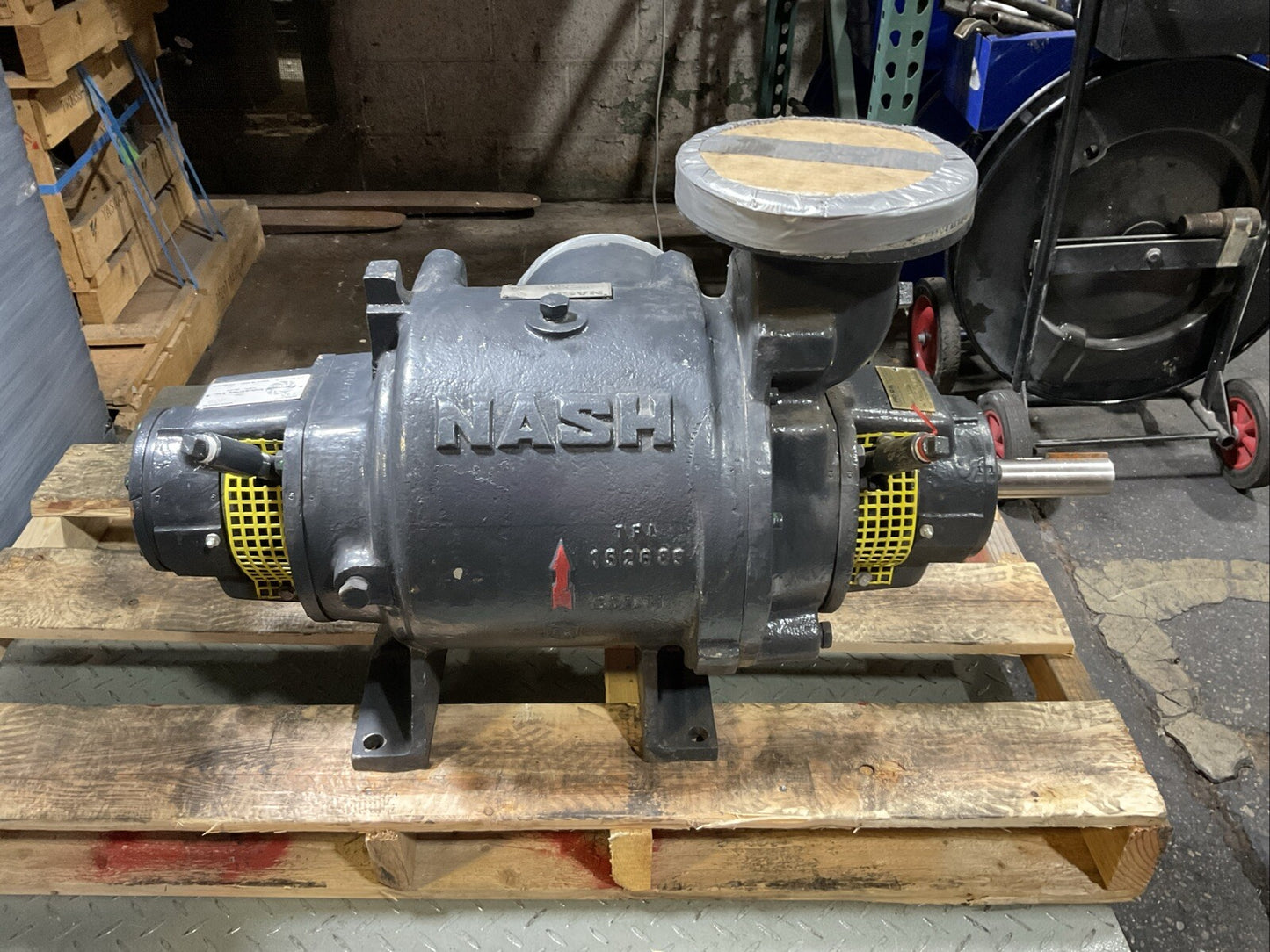 NASH SIZE SC 3/5 1170RPM VAC VACUUM PUMP