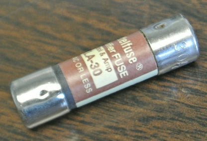 BOX of 10 / LITTELFUSE KLA30 RECTIFIER FUSE / 30A / 130V / NEW SURPLUS