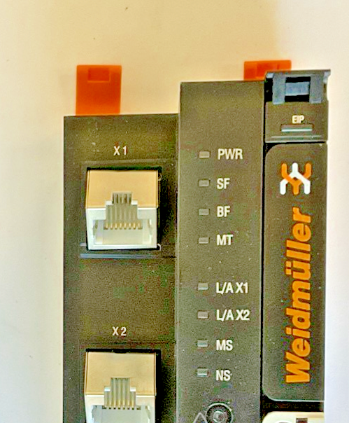 WEIDMULLER UR20-FBC-EIP ETHERNET GATEWAY HW:01.21.00