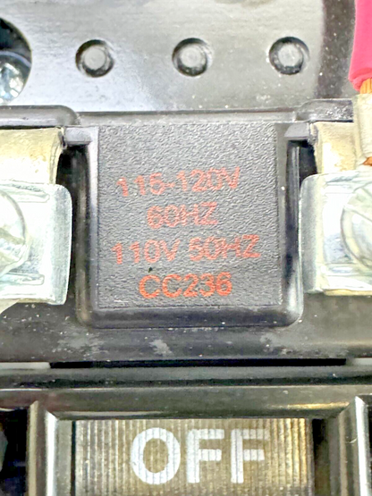 ALLEN-BRADLEY - 500F-COD930 SER. C - 120V COIL W/ 592-EUTC SER. A & 595-AB (X2)