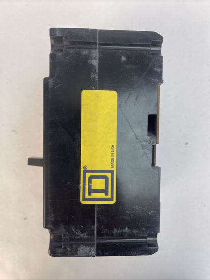 SQUARE D FAL34020CL CIRCUIT BREAKER 20AMP 480VAC 250VDC 3POLE SER 2 *MISSING KEY