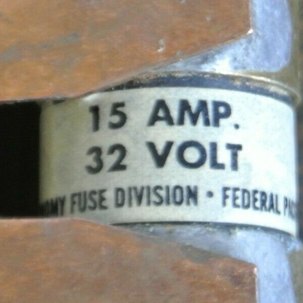 ECONOMY / FPE OBH-15 BOLT-ON FUSE / 15A / 32VDC / NEW SURPLUS