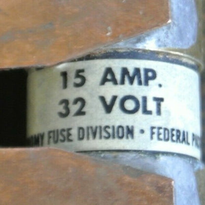 ECONOMY / FPE OBH-15 BOLT-ON FUSE / 15A / 32VDC / NEW SURPLUS