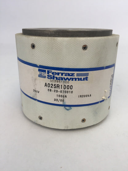 FERRAZ SHAWMUT A025R1000 FUSE 250V 1000AMP
