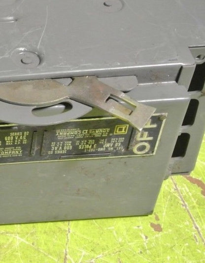 SQUARE D QMB-362-T - TWIN PANELBOARD SWITCH - 600V, 60A, 3-POLE
