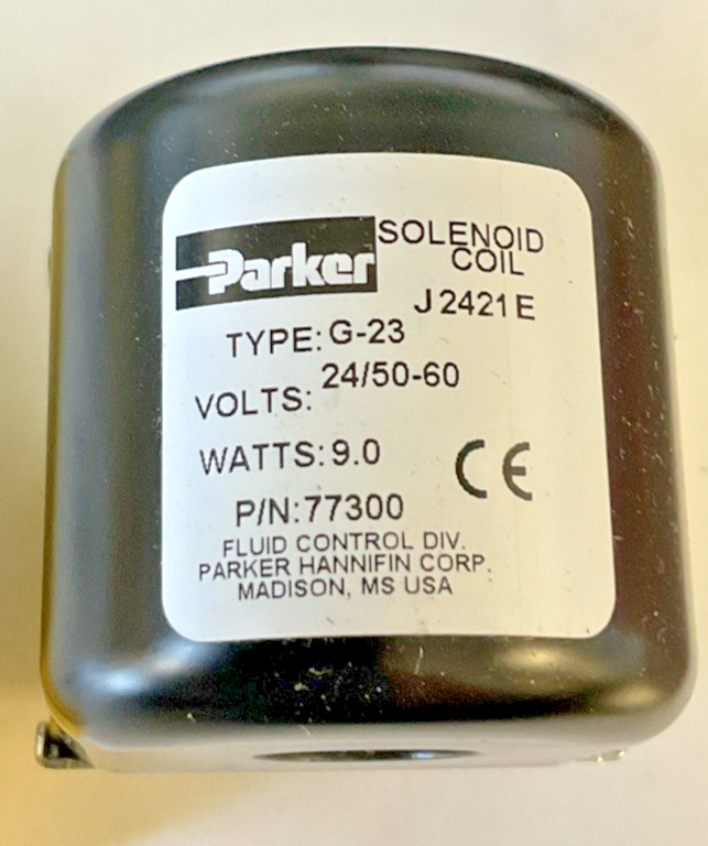 PARKER G-23 COIL ASSEMBLY 9W J2421E 24V/50-60
