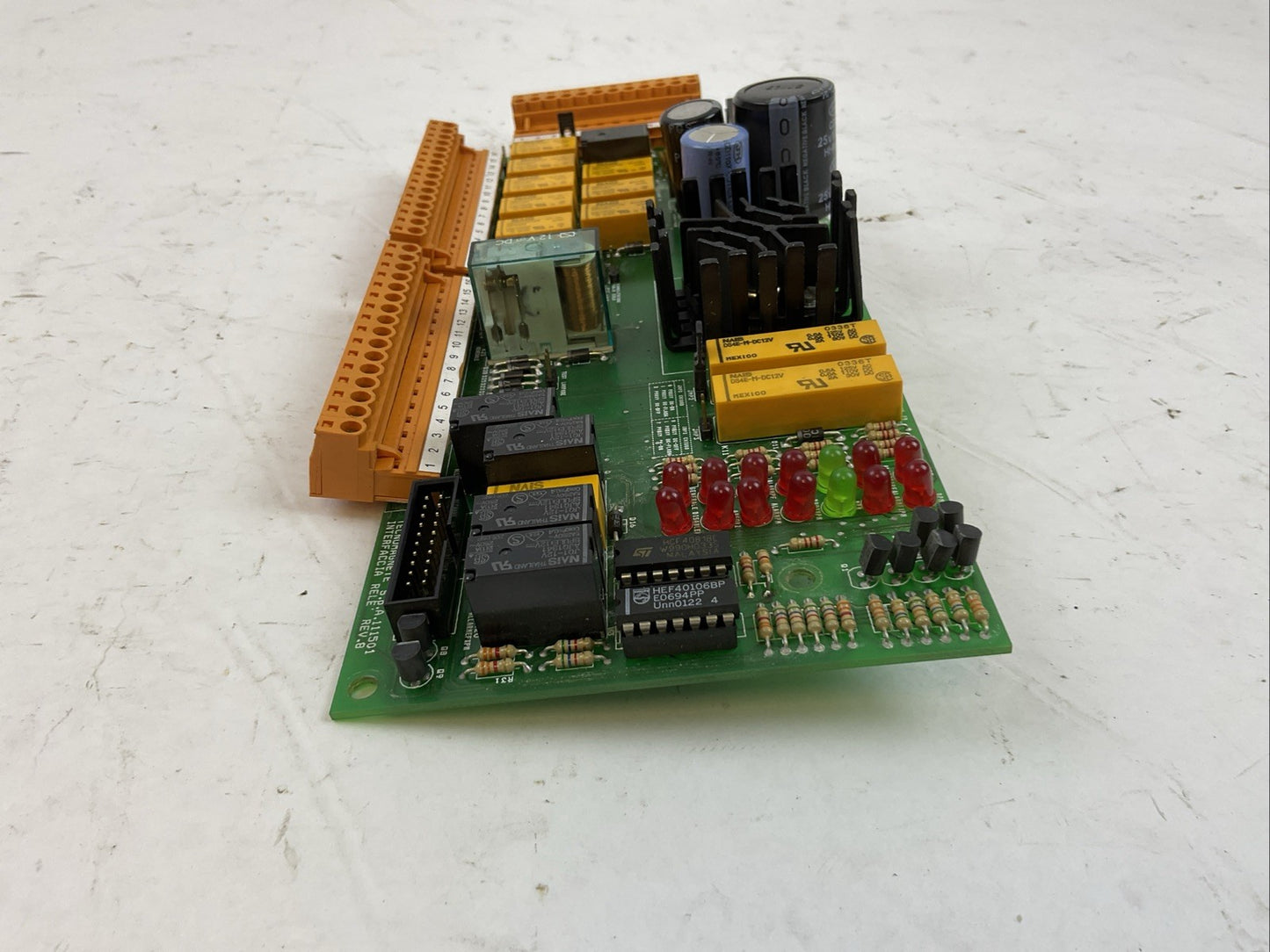 TECNOMAGNETE S.P.A. 111501 INTERFACCIA RELAY CIRCUIT BOARD
