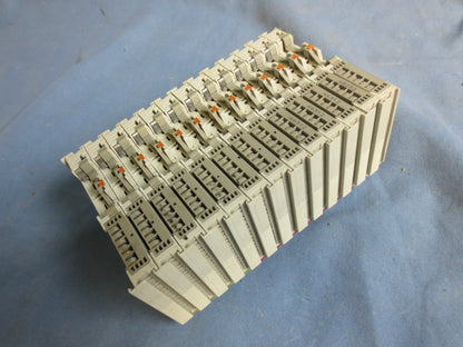 BECKHOFF KL9100 (1), KL2114 (7), KL1104 (4) ASSEMBLY VOLTAGE SUPPLY, INPUT, OUTP