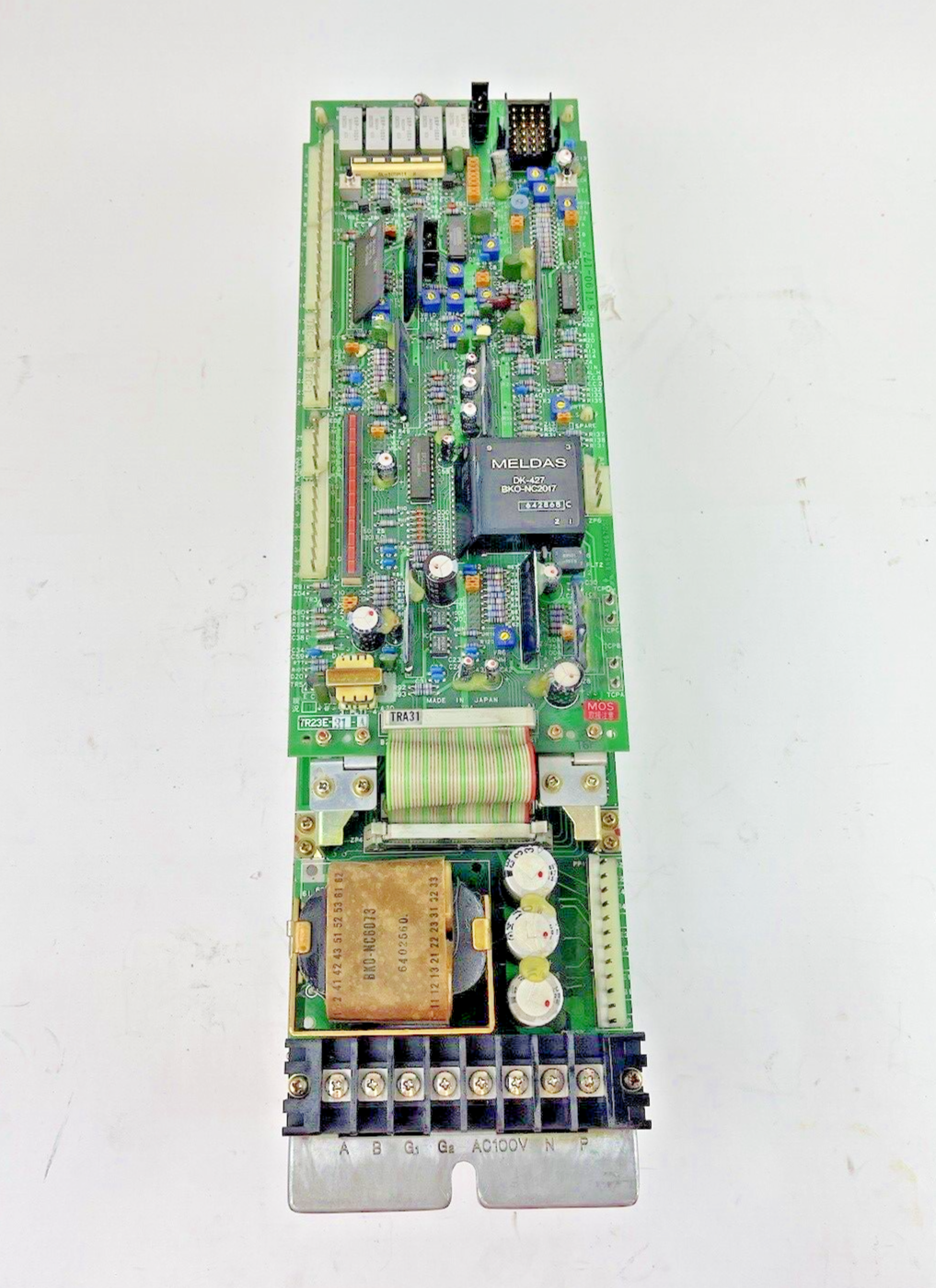 MITSUBISHI - TRA 31A - SERVO DRIVE - MELDAS DK-427 - BKO-NC2017 - AC100V