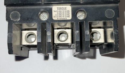WESTINGHOUSE GB3070 CIRCUIT BREAKER 240VAC 70A 3POLE