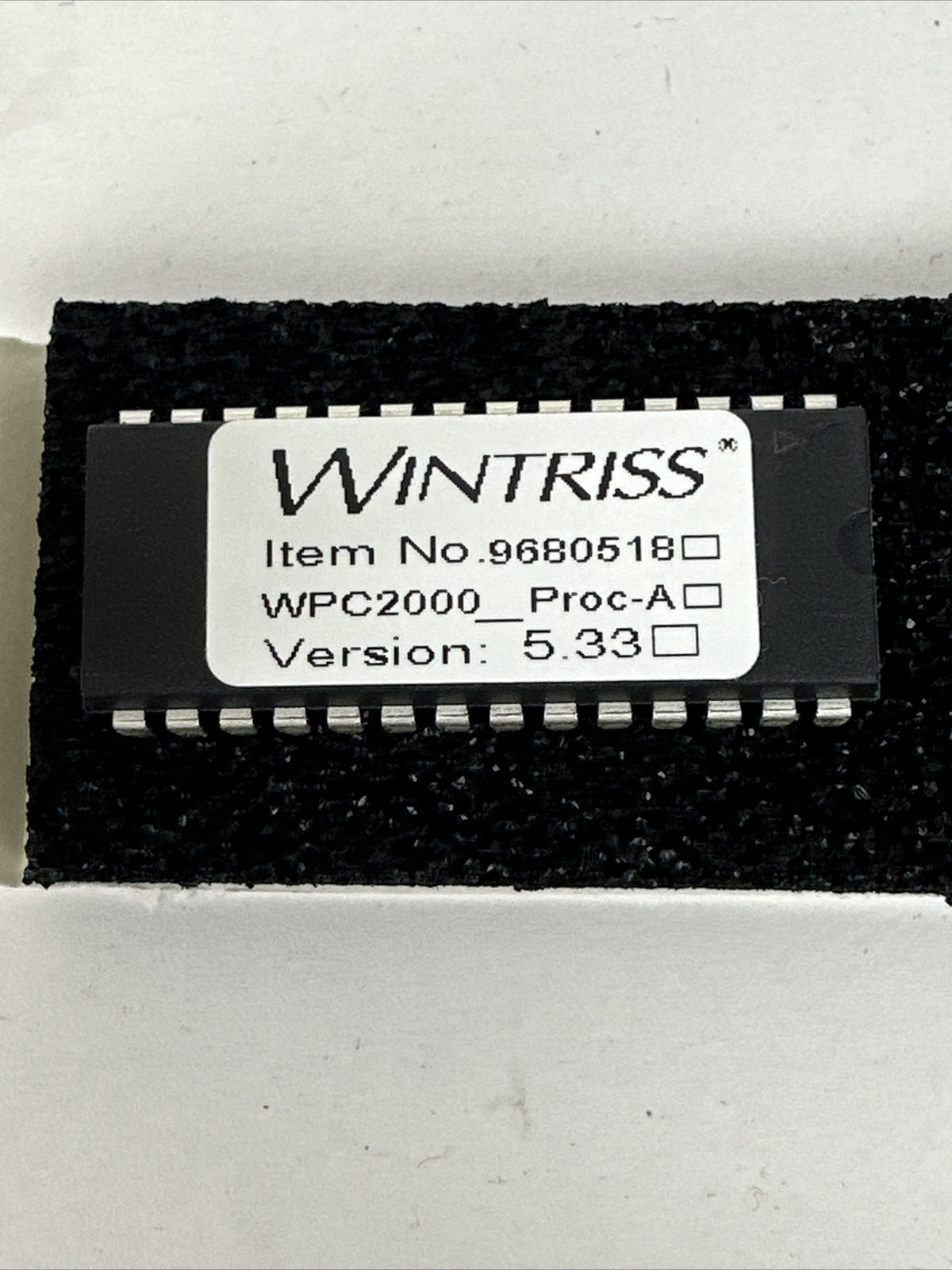 WINTRISS 9680518 F/W WPC 2000 ACTS/CAM/MUTE SHADOW VERSION 5.33