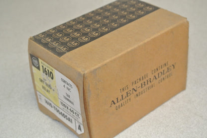 ALLEN-BRADLEY 1610-T0040SA1 DRY REED RELAY / 4 N.C. / 120V, 60Hz - NEW SURPLUS