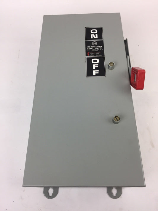 GE TH3322J SAFETY SWITCH 60A 240VAC  250VDC 3 FUSES