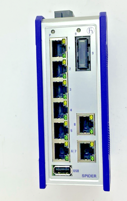 HIRSCHMANN SPIDER-PL-20-08T1M29999TY9HHHH ETHERNET SWITCH