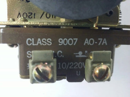 SQ. D CLASS 8921 TYPE FO-3, MOTOR DRIVEN TIMER UNIT 8921-FO3, 208-220/240V, 60HZ