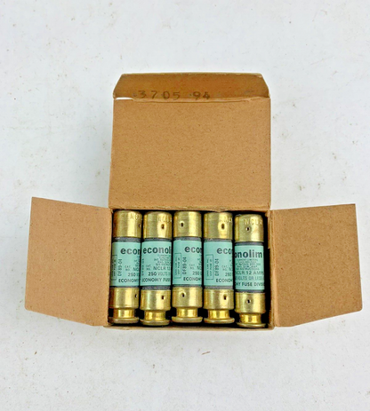 Economy Fuse - Econolim - NCLR 12 - 12A 250V Fuse "Lot of 10"