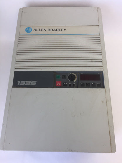 ALLEN BRADLEY 1336-B007-EAD-FA2-L3-S1 CONTANT TORQUE 3-PH AC DRIVE SER A 380/415