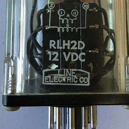 LINE ELECTRIC RLH2D RELAY 12VDC