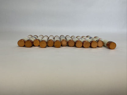 FERRAZ SHAWMUT TRS8R 8A 600V TRI-ONIC FUSE DUAL ELEMENT TIME DELAY (LOT OF 13)