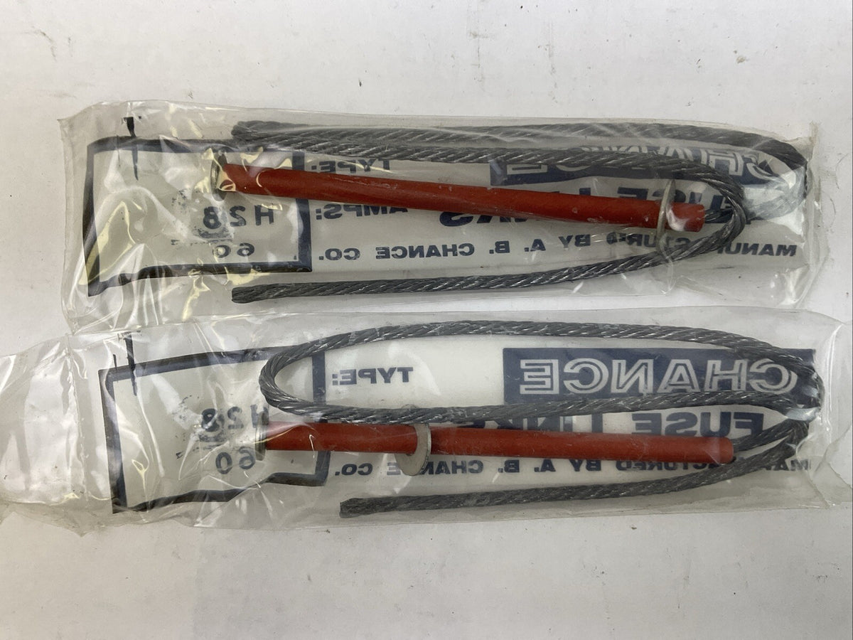 A.B. CHANCE FUSE LINK 60AMP (LOT OF 2)