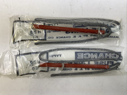 A.B. CHANCE FUSE LINK 60AMP (LOT OF 2)
