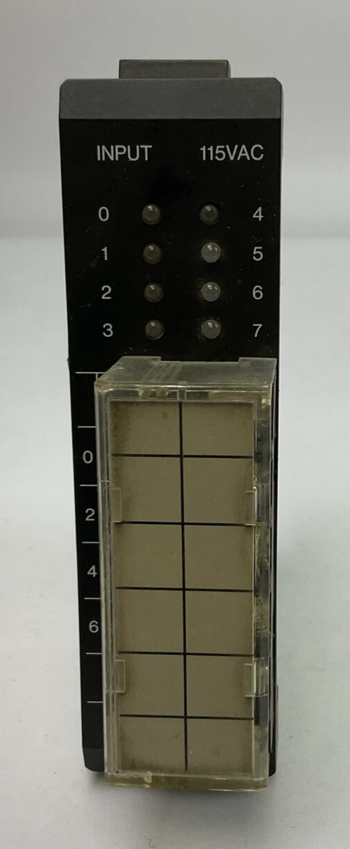 GE FANUC IC610MDL125A 115VAC INPUT MODULE 8 CIRCUITS