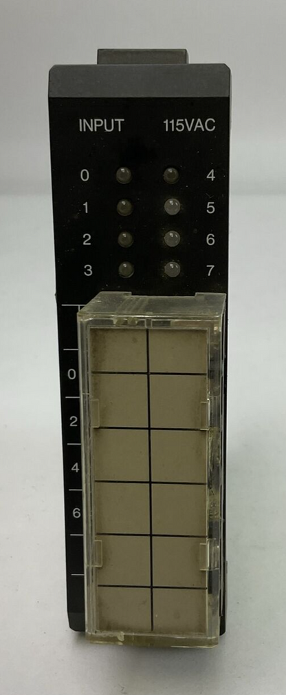 GE FANUC IC610MDL125A 115VAC INPUT MODULE 8 CIRCUITS