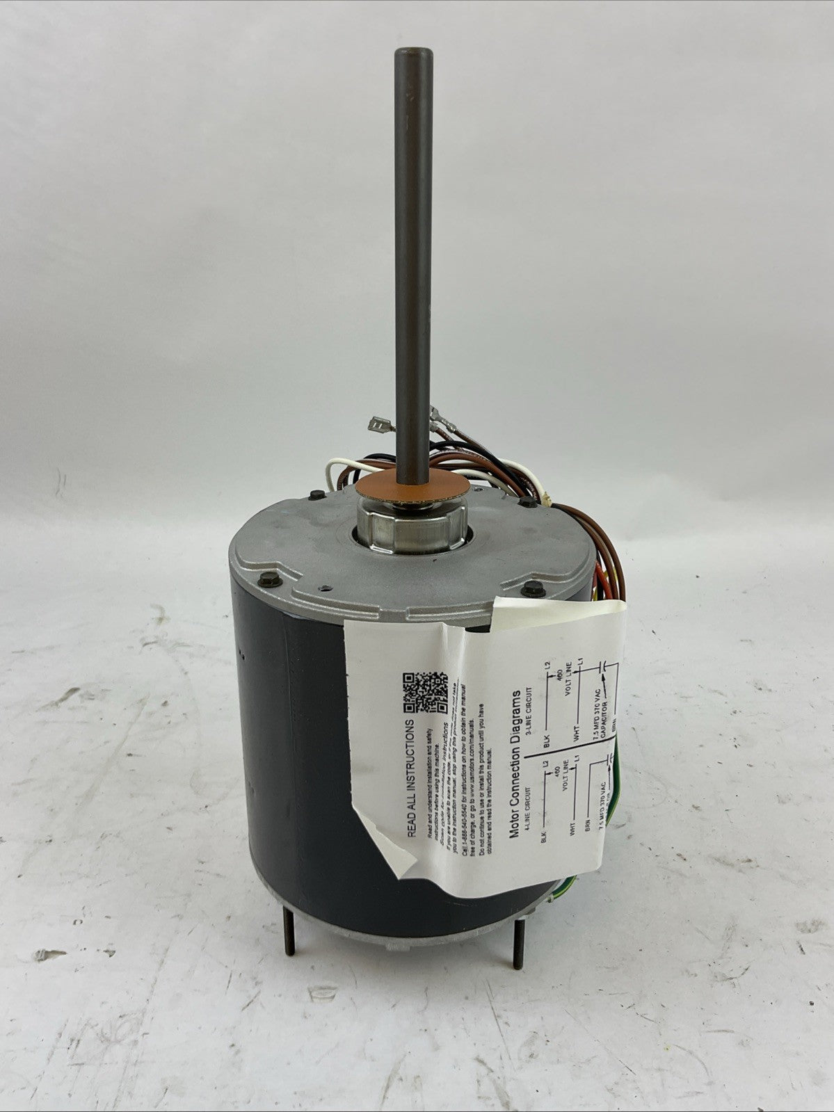 US MOTORS K55HXTED-8579 1/3HP 460V 60HZ 1.0 AMPS 825RPM CONDENSER FAN MOTOR