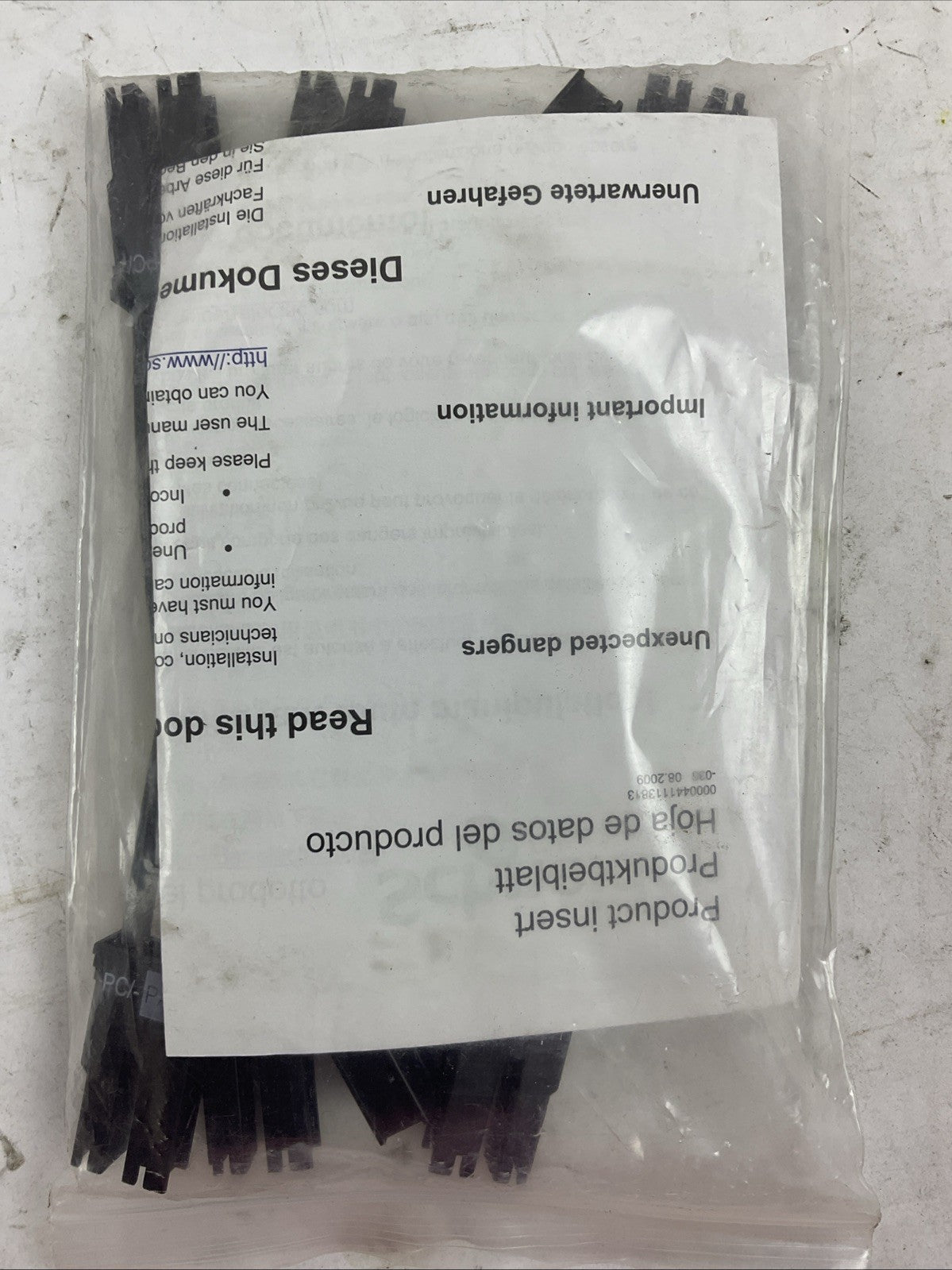 SCHNEIDER ELECTRIC VW3M7101R01 DC BUS 10 CONNECTION 0.1M (BAG OF 4)