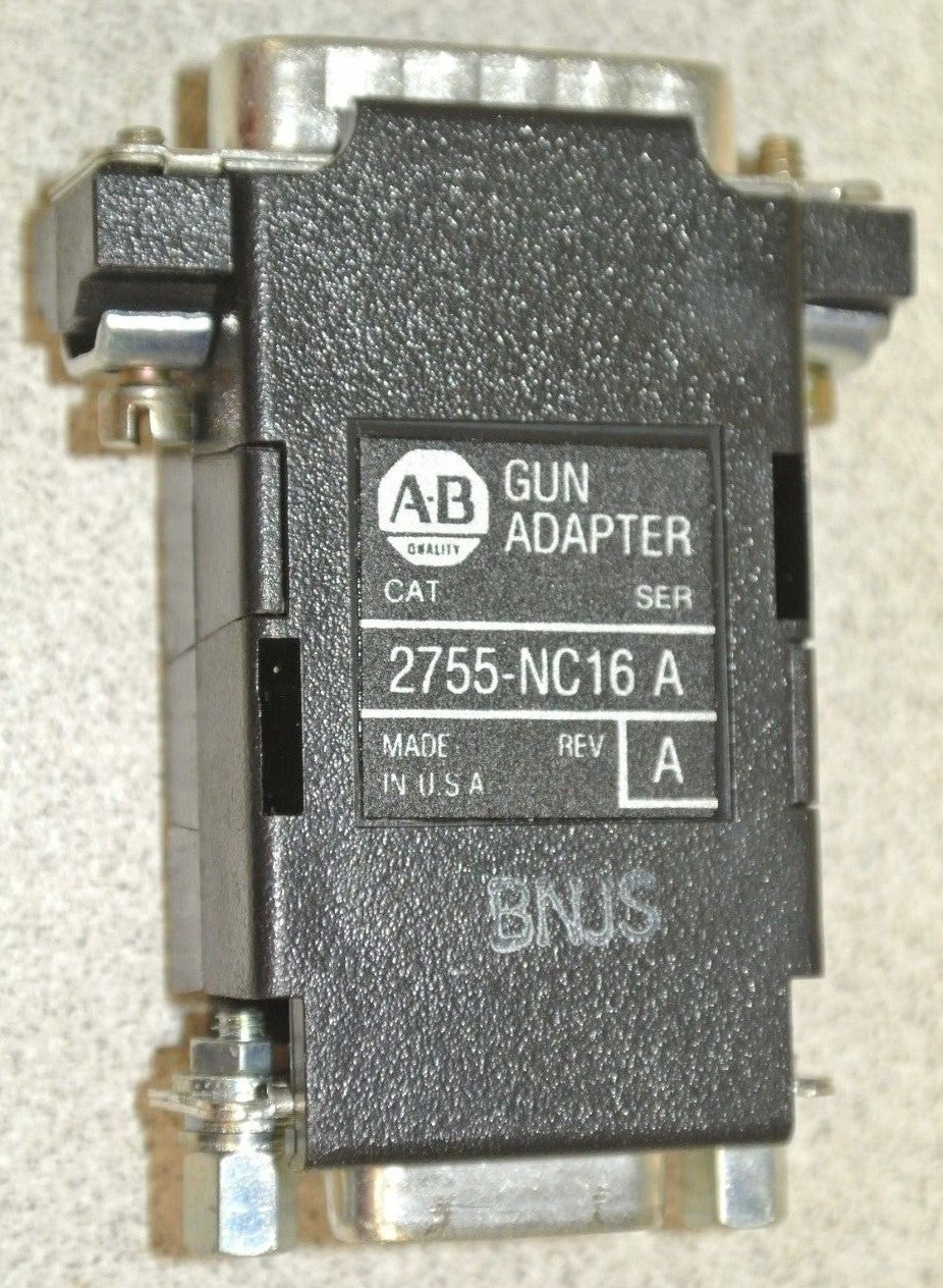 ALLEN-BRADLEY 2755-NC16 GUN ADAPTER for 2755-G2 / 2755-DM9 SCANNERS NEW SURPLUS