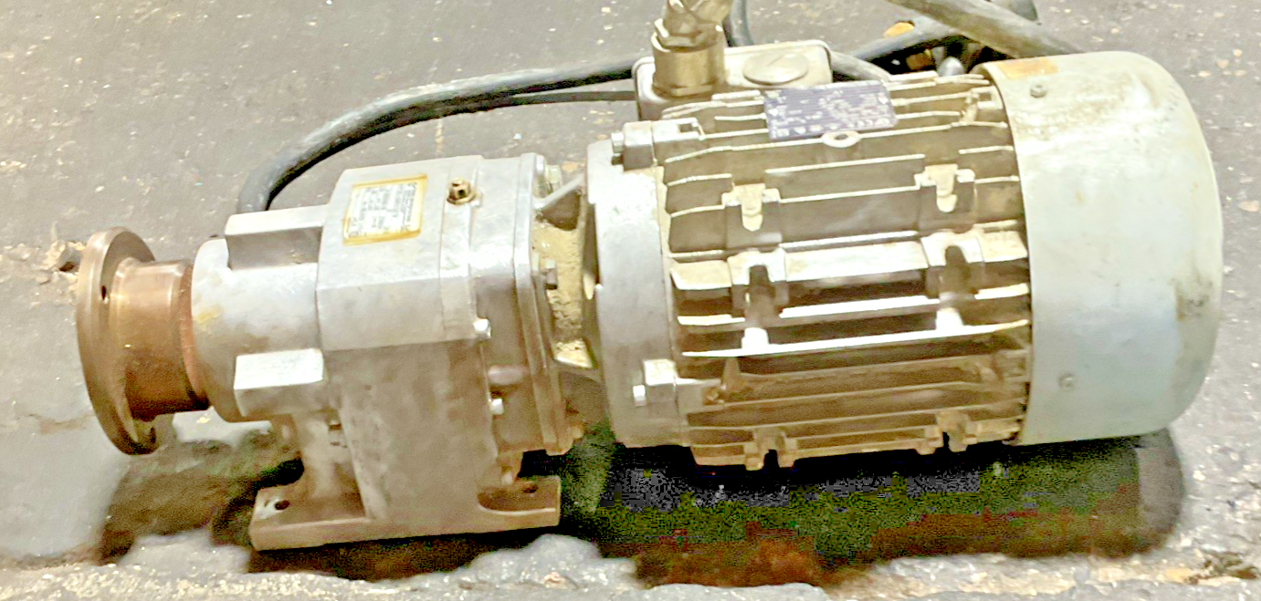 NORD 372.1-100AP/4 CUS TW GEAR MOTOR 5HP 230/460 3.70KW 1760RPM 13.3/6.67A