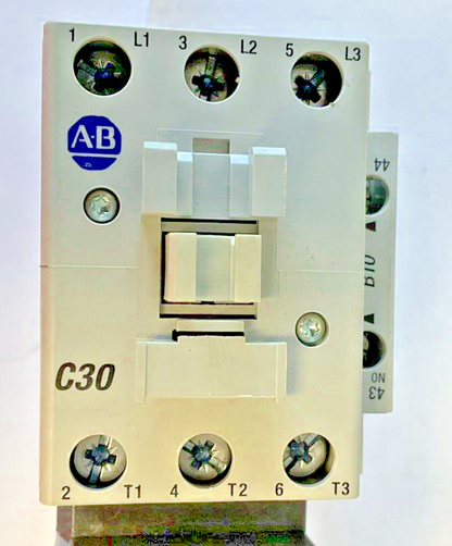 ALLEN BRADLEY 100-C30D*00C STARTER W/ 193-EECD SER.C W/ 100-S SER.B
