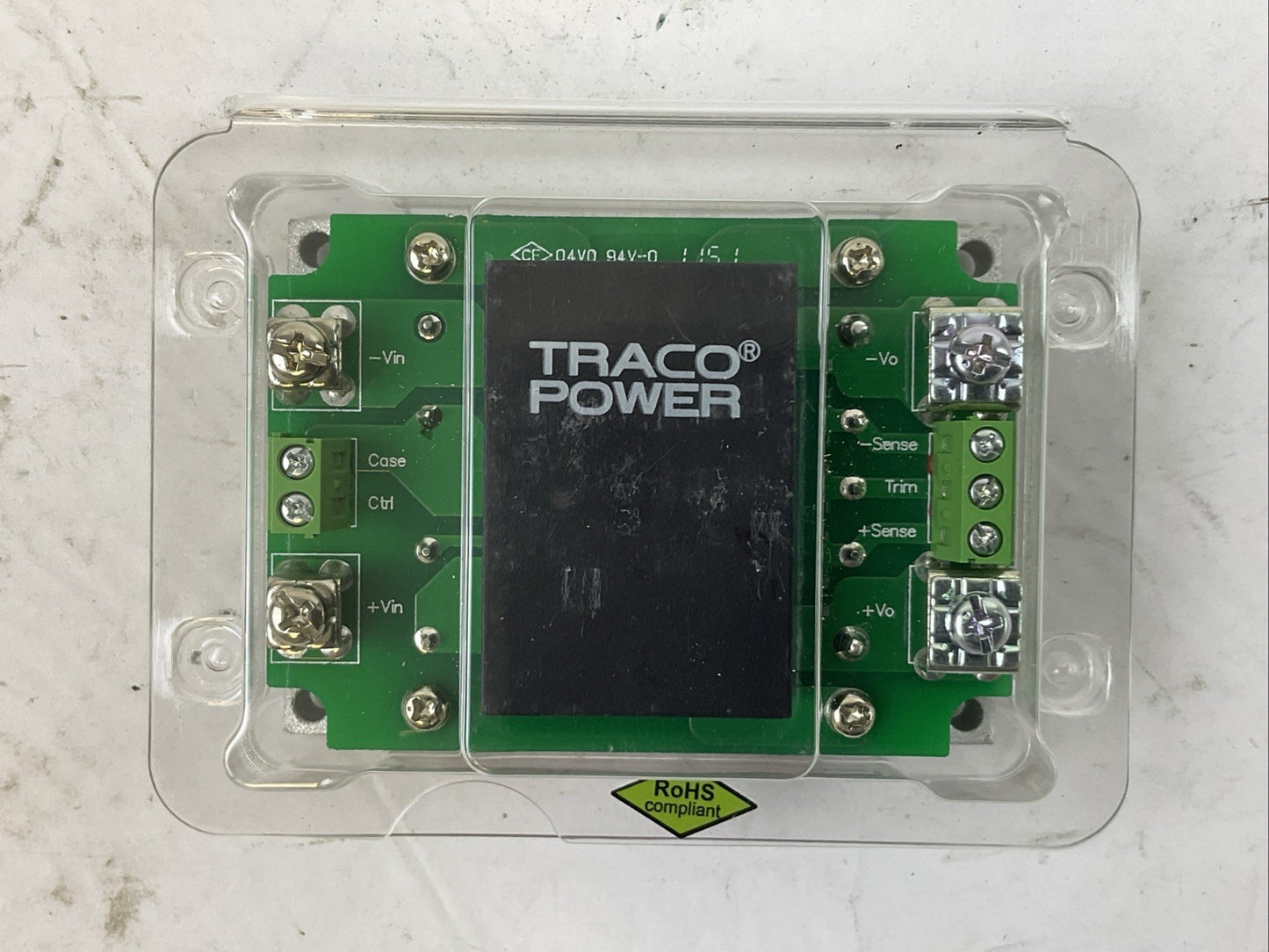 TRACO POWER TEP 75-2413WI-CMF POWER ISOLATED DC/DC CONVERTER OUTPUT 15VDC 5A